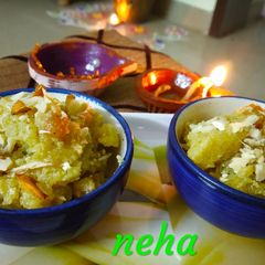 A picture of Bottlegourd/Lauki healthy  Halwa 😋.