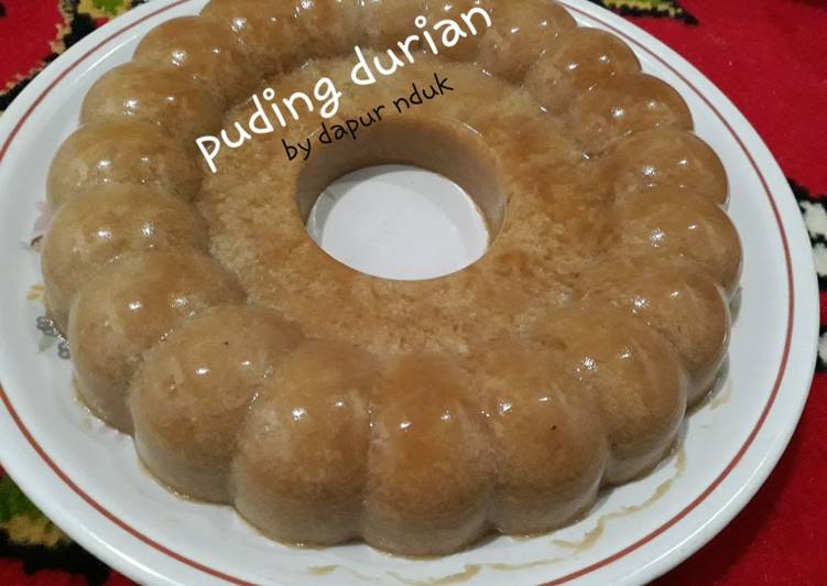 Puding durian