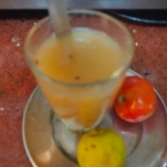 A picture of Lauki tomato soup(bottle gourd and tomato soup).