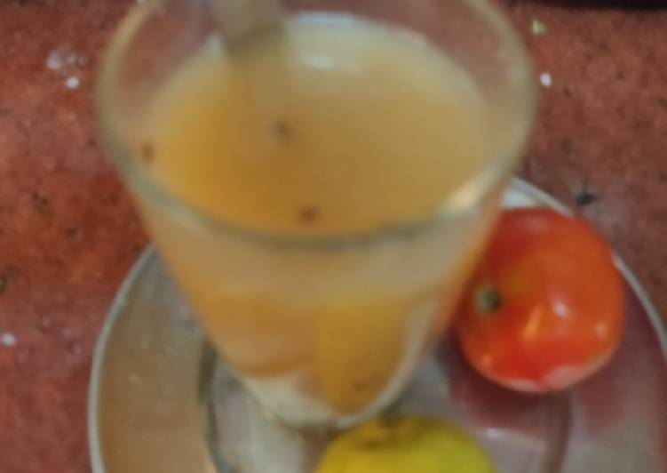 Recipe Lauki tomato soup(bottle gourd and tomato soup)