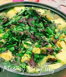 cá lăng om chuối đậu