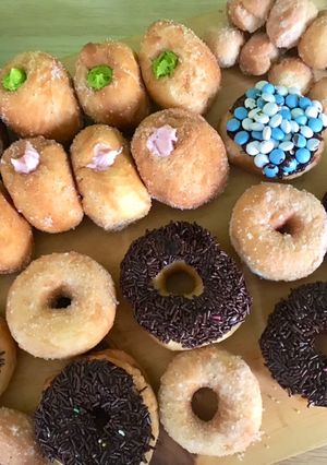 Foto resep Donat dijamin empuk dan enak tanpa proofing