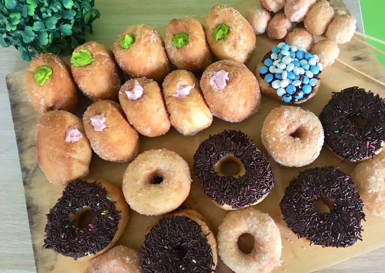 Cara Membuat Donat dijamin empuk dan enak tanpa proofing enak