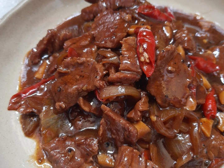 Cara Mudah Membuat Resep Sapi Lada Hitam Anti Ribet, Bikin Ngiler
