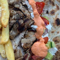A picture of Tyrokafteri Greek dip.
