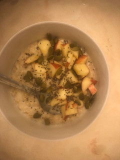 A picture of Oatmeal.