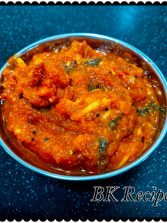 Instant தக்காளி தொக்கு (Instant thakkali thokku recipe in tamil) செய்முறை முக்கிய புகைப்படம்