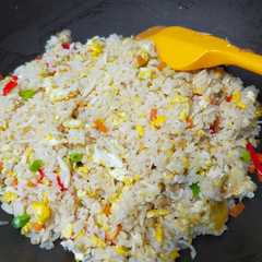 A picture of Nasi Goreng Teri Medan.