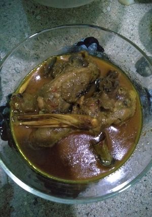 Foto resep Ayam terong bumbu pepek alias bumbu lengkap