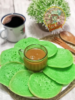 Foto resep Serabi Pandan Kinca
