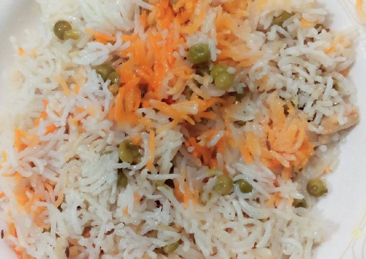 Easiest Way to Prepare Quick Matar chawal