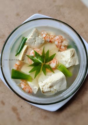 Foto resep Sop Bening Tahu Udang (Kids Friendly)