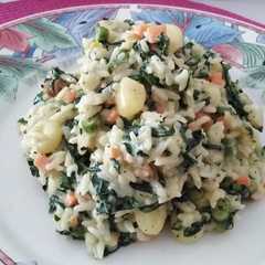 Una foto de Falso risotto con verduras