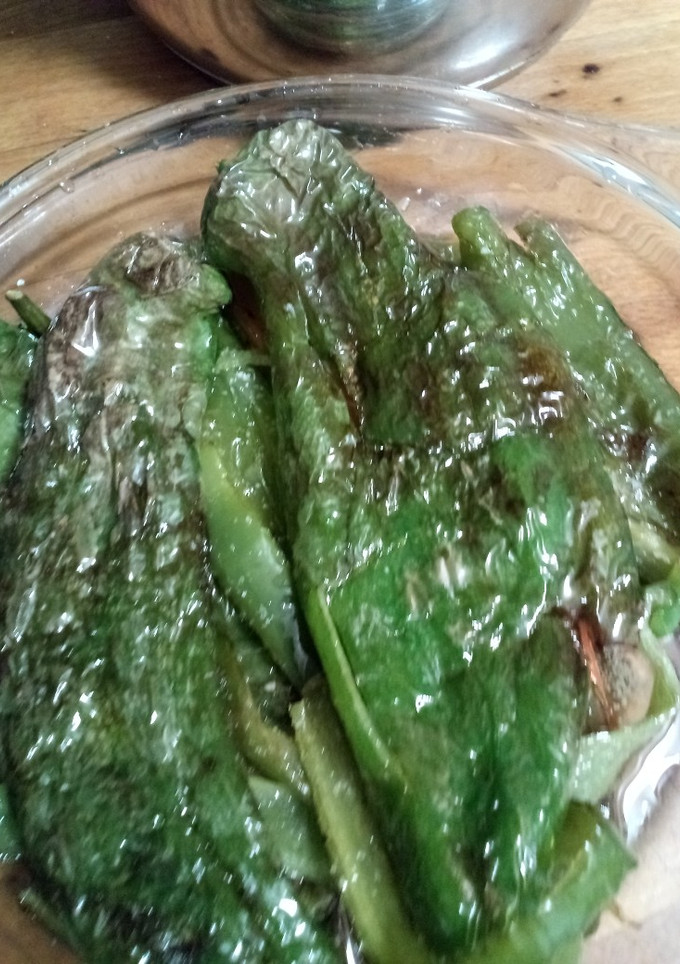 Una foto de Pimientos fritos