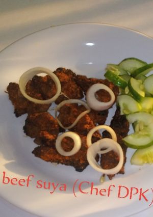 A picture of Nigeria Beef Suya.