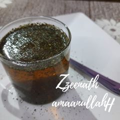A picture of Tulsi and Honey Tea.