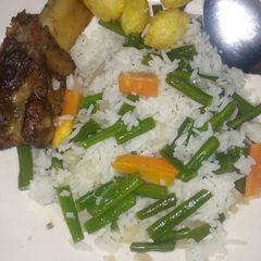 A picture of Simple rice.