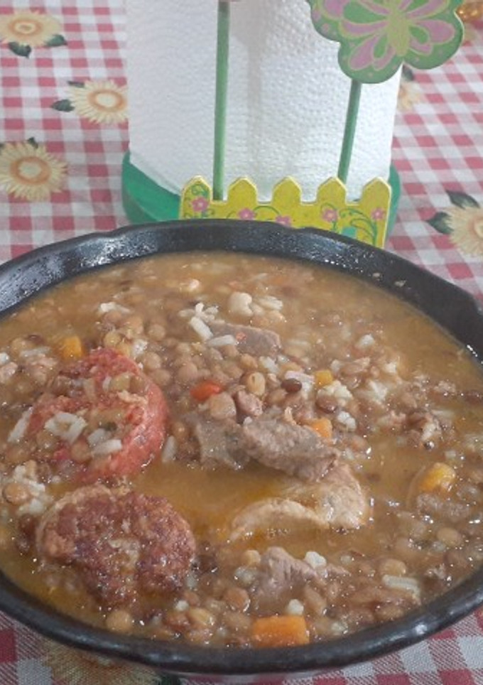 Una foto de Guiso de lentejas de Mamá