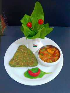 પાલક પરોઠા (Palak Paratha Recipe In Gujarati) રેસીપી મુખ્ય ફોટો