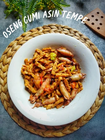 Cara Mudah Membikin Resep  Oseng Cumi Asin Tempe yang Bikin Ngiler, Sempurna