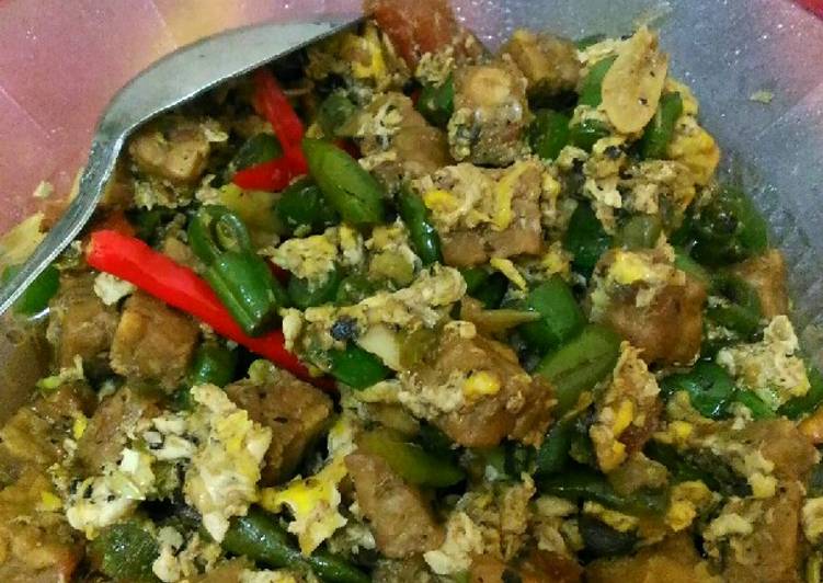 Resep Tumis tempe buncis telur, Bisa Manjain Lidah