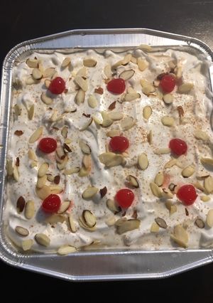 Una foto de Tres leches amaretto