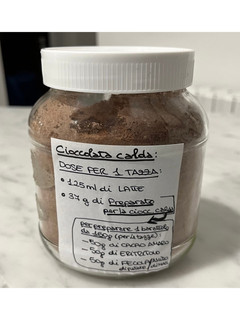 A picture of Homemade Hot Chocolate Mix (Ciobar🤔) 🍫☕️.