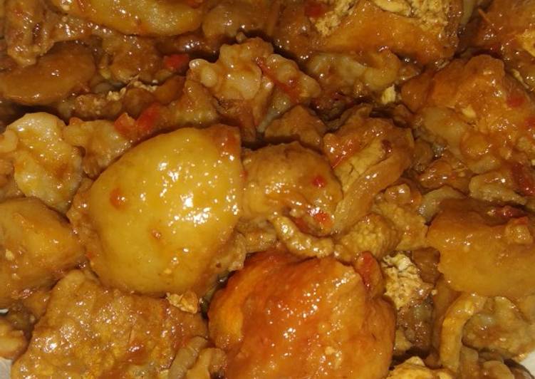 Beef Balado campur campur