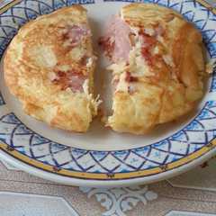 Una foto de Tortilla de papá fácil