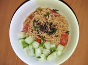 Gambar mie nyemek pedas