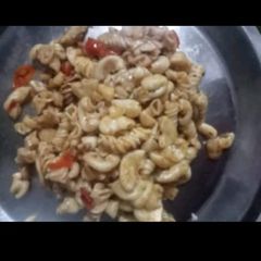 A picture of Indian Macaroni pasta.