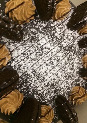 صورة لوصفة كيكة الشوكولاتة ببسكويت الاوريو OREO 😌👌