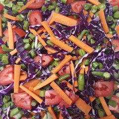 A picture of Quick spring salad.