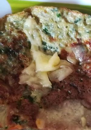 Una foto de Tortilla de verduras