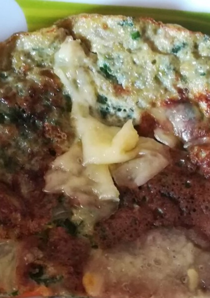 Una foto de Tortilla de verduras