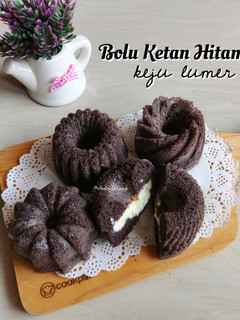 Foto resep Bolu Ketan Hitam Keju Lumer