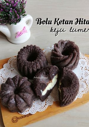 Foto resep Bolu Ketan Hitam Keju Lumer
