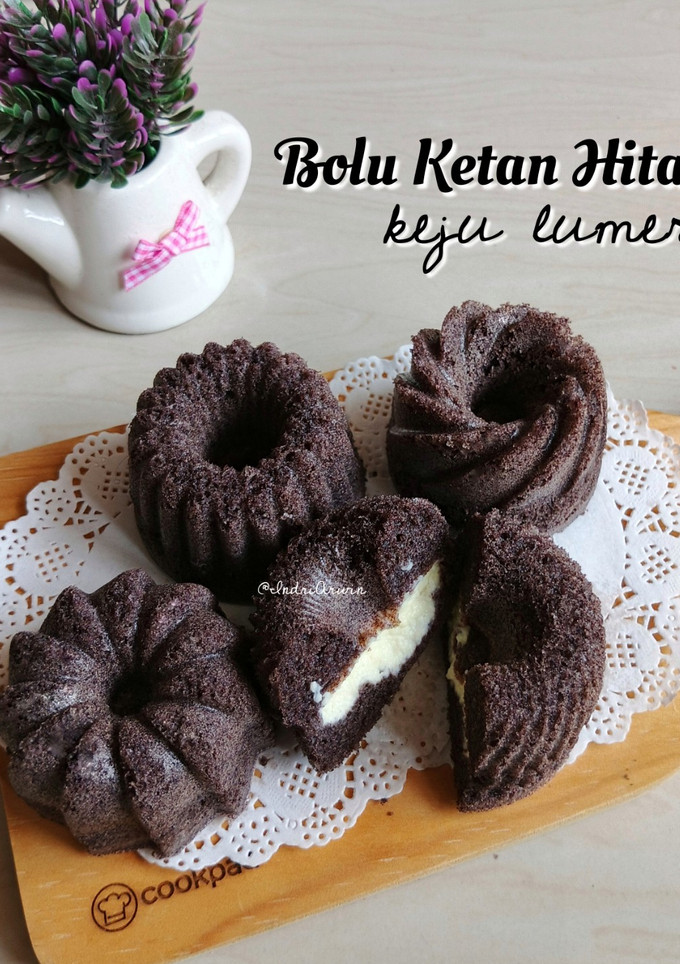 Foto resep Bolu Ketan Hitam Keju Lumer