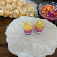 A picture of Jamun Pani Puri.