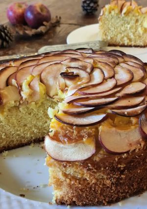Foto di Torta di mele e crema