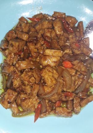 Foto resep Tempe Saus Blackpepper
