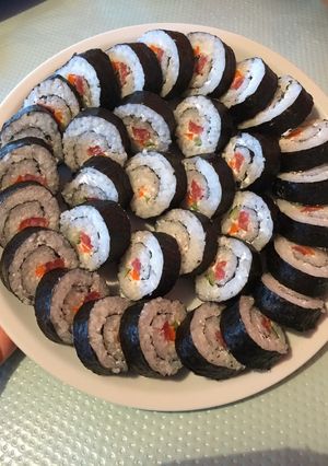 O poză a rețetei Sushi🍱.