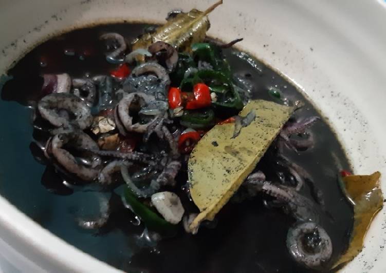 Resep Cumi Kuah Hitam Simple Lezat