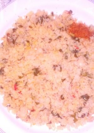 A picture of Dambun shinkafa.