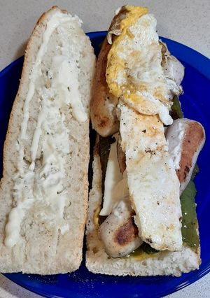Una foto de Bocadillo de Bratwurst