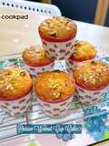 👩‍🍳Durian Walnut Cup Cake🥧