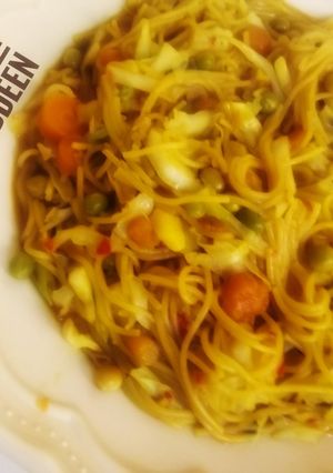 Jollop sphagetti ainihin hoton girkin