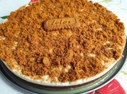 Una foto de tarta lotus
