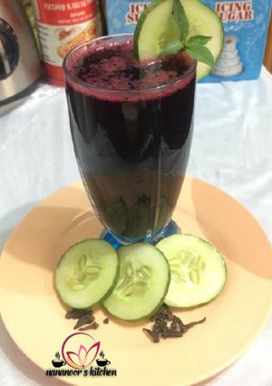 A picture of Zobo drink.