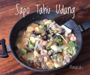 Resep Terbaru Sapo Tahu Udang Lezat Mantap